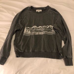 The Great “West” sweatshirt size 2 (medium)